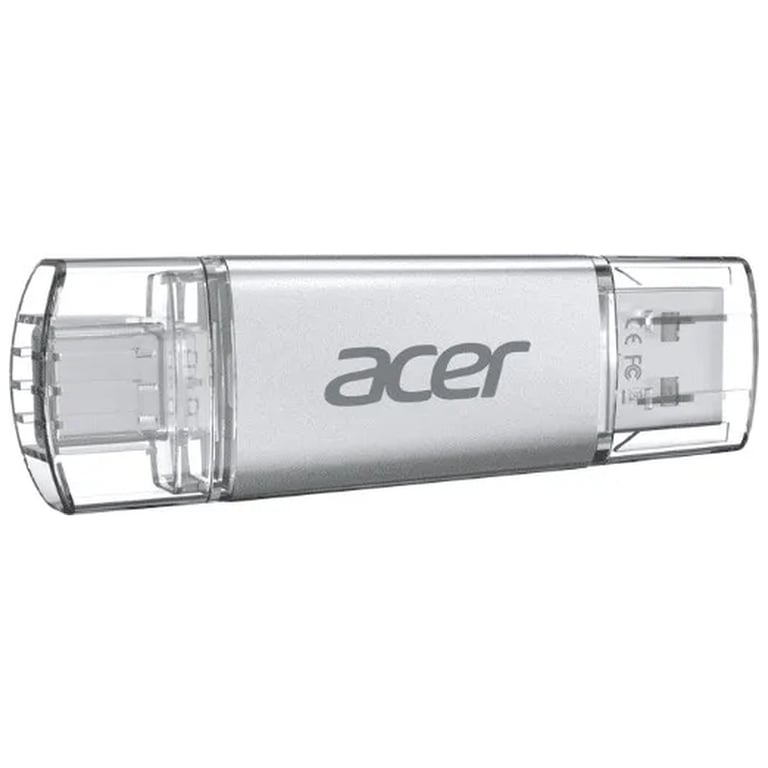 USB флеш накопичувач Acer 32GB UP300 Silver USB 3.2/Type-C (BL.9BWWA.588) - фото 2