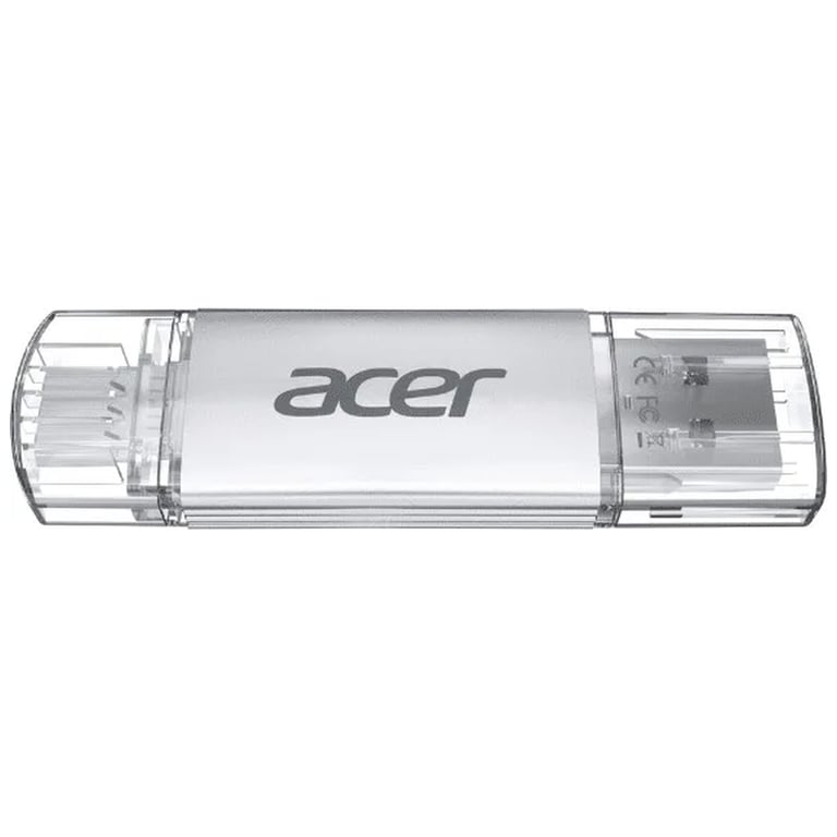 USB флеш накопичувач Acer 32GB UP300 Silver USB 3.2/Type-C (BL.9BWWA.588) - фото 3