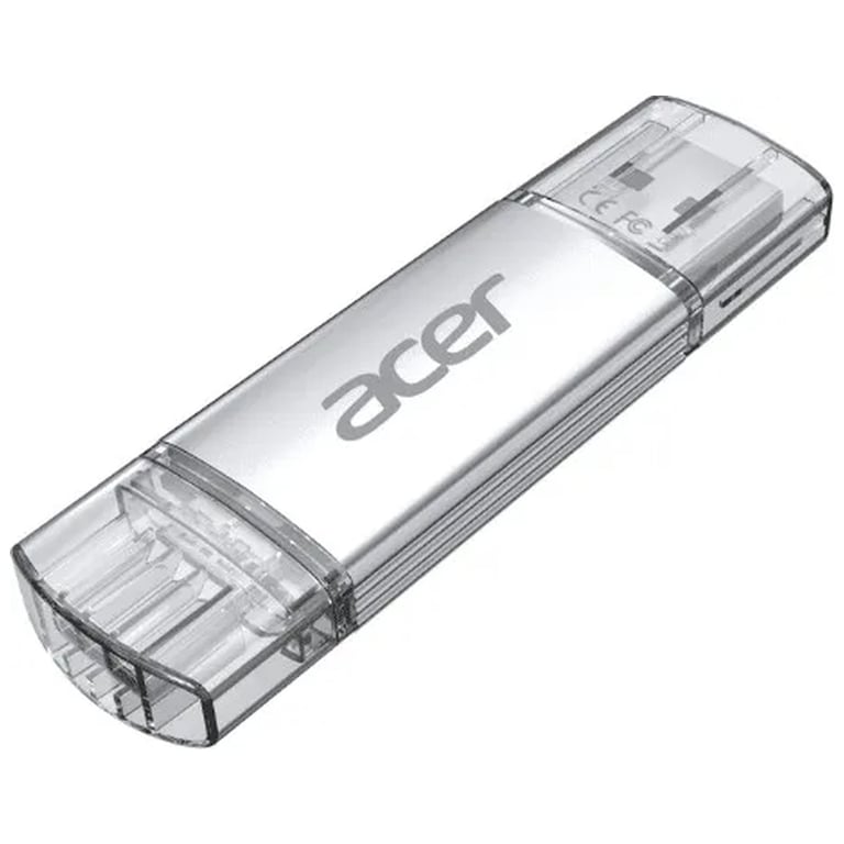 USB флеш накопичувач Acer 32GB UP300 Silver USB 3.2/Type-C (BL.9BWWA.588) - фото 4
