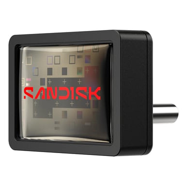 USB флеш накопичувач SanDisk 128GB Extreme Fit Black Type-C (SDCZ530-128G-G46) - фото 1