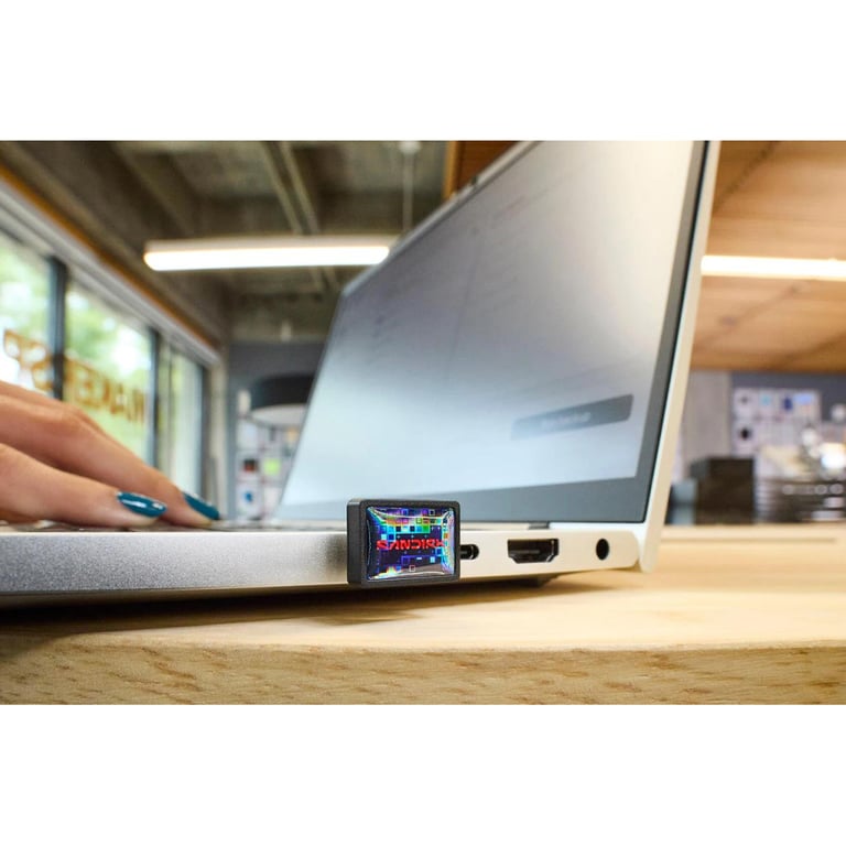 USB флеш накопичувач SanDisk 128GB Extreme Fit Black Type-C (SDCZ530-128G-G46) - фото 6