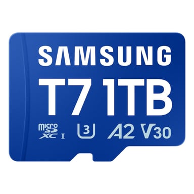 Карта пам'яті Samsung 1TB microSDXC class 10 UHS-I U3 V30 A2 T7 (MB-MB1T0T/WW) - фото 1