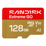 Карта пам'яті SanDisk 128GB microSDXC class 10 UHS-I Extreme GO (SDSQXGN-128G-GN6MN) - фото 1
