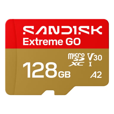Карта пам'яті SanDisk 128GB microSDXC class 10 UHS-I Extreme GO (SDSQXGN-128G-GN6MN) - фото 1