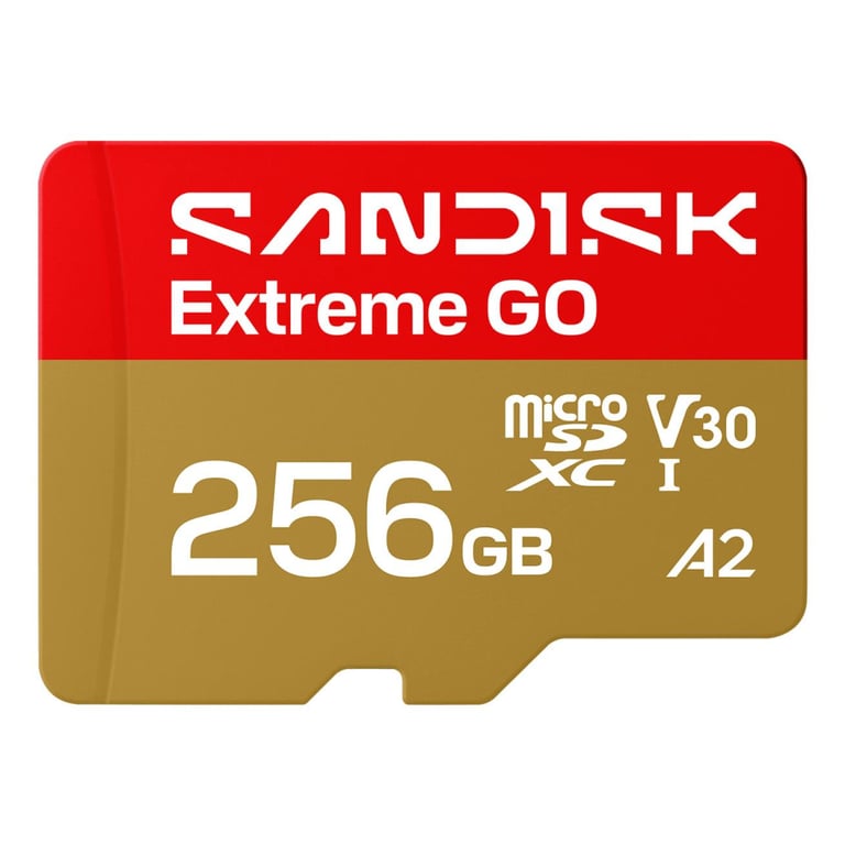 Карта пам'яті SanDisk 256GB microSDXC class 10 UHS-I Extreme GO (SDSQXGN-256G-GN6MN)