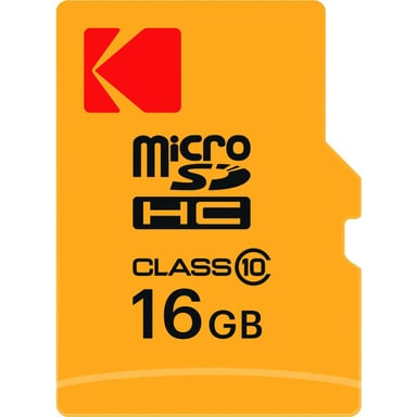 Карта пам'яті Kodak 16GB microSDHC class 10 UHS-I (EKMSDM16GHC10CJ60K) - фото 1