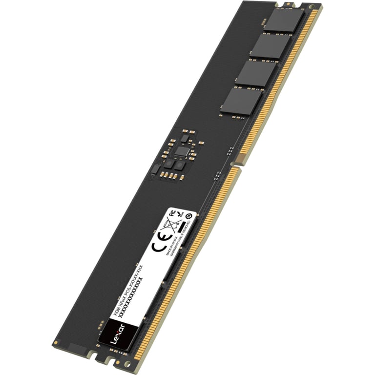 Модуль пам'яті для комп'ютера DDR5 16GB 5600 MHz Black Lexar (LD5U16G56C46ST-BGS) - фото 2
