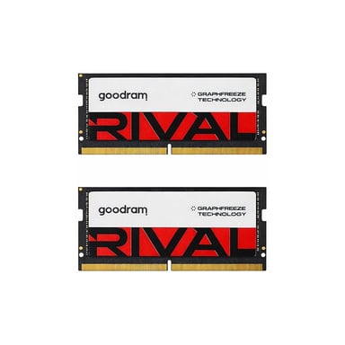 Модуль пам'яті для ноутбука SoDIMM DDR5 32GB (2x16GB) 5600 MHz Rival Goodram (GGEES5-56L40S/32GDC) - фото 1