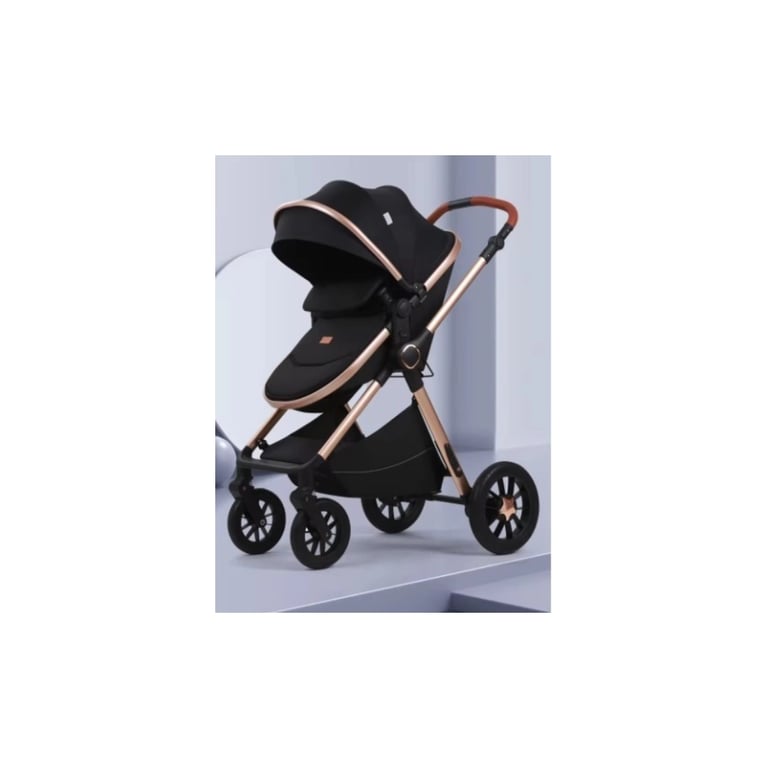 Коляска Kidilo 3в1 H2D (Black) (1111556) - фото 3