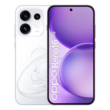 Мобільний телефон Oppo Reno16 5G 12/256GB Pop White (OFCPH2865_WHITE) - фото 1