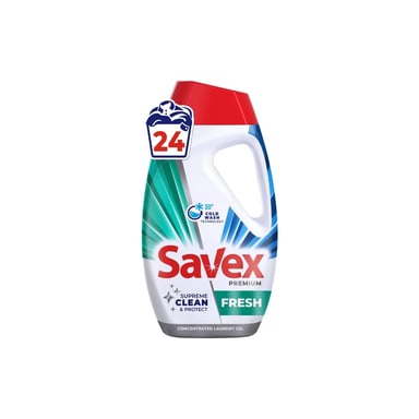 Гель для прання Savex Premium Fresh 960 мл (3800024050046) - фото 1