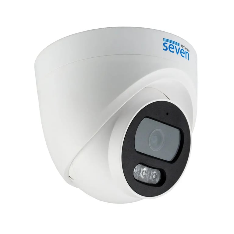 Камера відеоспостереження SEVEN Systems IP1002PA (2.8) white - фото 2