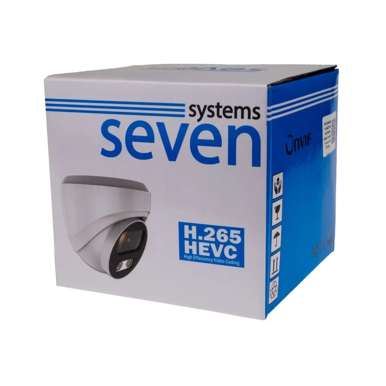 Камера відеоспостереження SEVEN Systems IP1002PA (2.8) white - фото 8