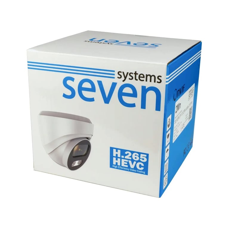 Камера відеоспостереження SEVEN Systems IP1012PA (2.8) white - фото 6