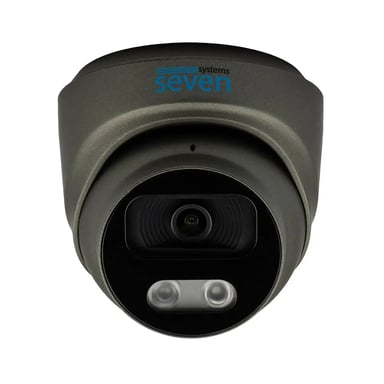 Камера відеоспостереження SEVEN Systems IP7215PA-DL (2.8) black - фото 1