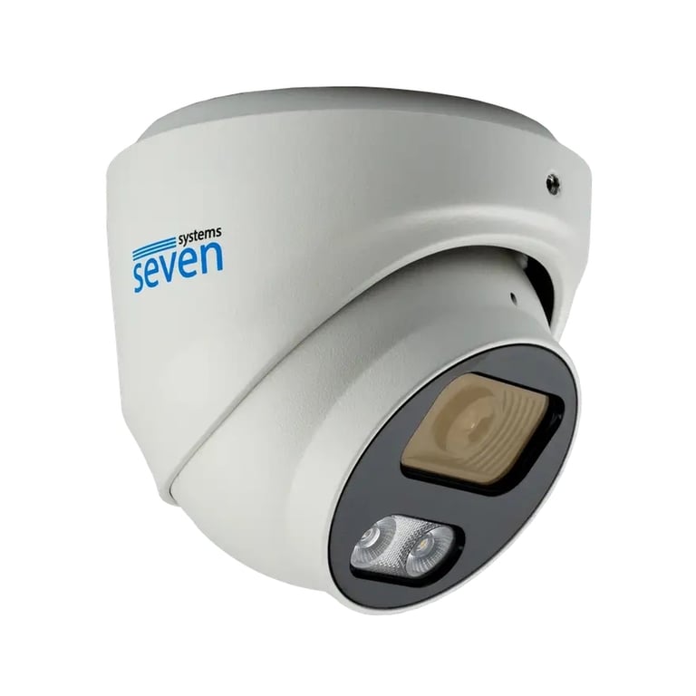 Камера відеоспостереження SEVEN Systems IP7215PA-DL (2.8) white - фото 2