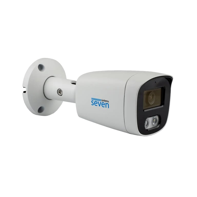 Камера відеоспостереження SEVEN Systems IP7225PA-DL (2.8) white - фото 1