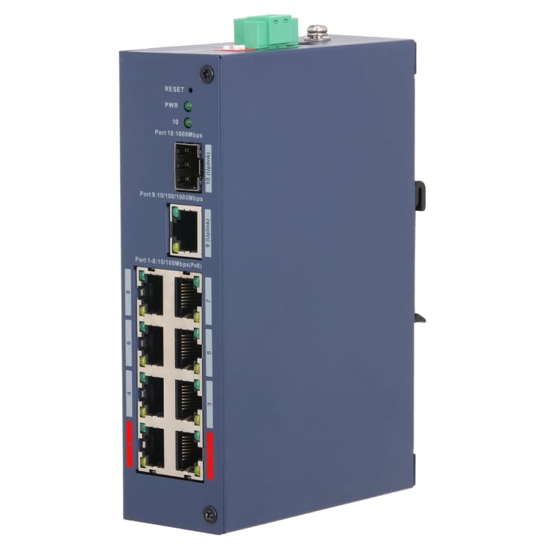 Комутатор мережевий Dahua DH-CHS4110-8ET-110 - фото 1