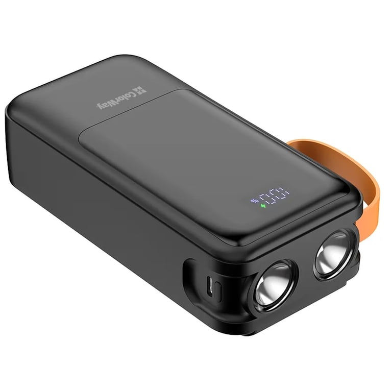 Батарея універсальна ColorWay 30 000 mAh PowerHub PD/22.5W, QC/4.0, Black (CW-PB300LP07BK) - фото 4