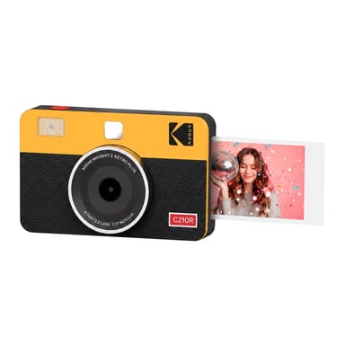 Камера миттєвого друку Kodak Mini Shot 2 Retro Yellow (C210R) - фото 1