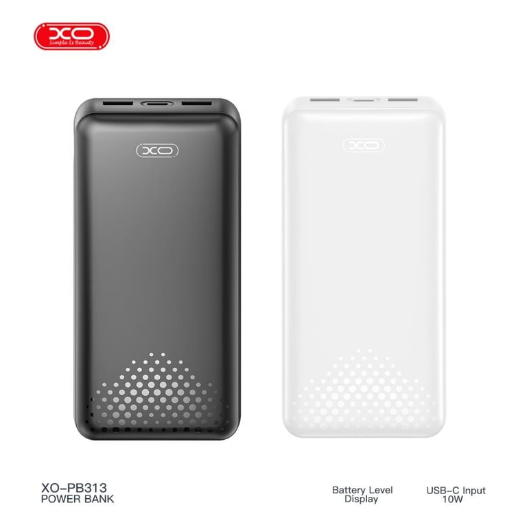 Батарея універсальна XO 20000mAh, 10.5W, white (XO-PB313-WH) - фото 4