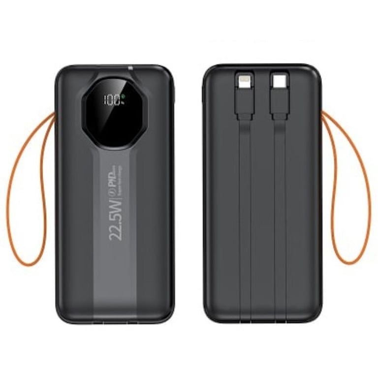 Батарея універсальна XoKo 30000mAh, 22,5W, PD, QC, black (WK-CK-018) - фото 1