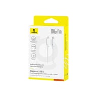 Дата кабель USB-C to USB-C 1.0m 100W white Baseus (P10377704213-00) - фото 3