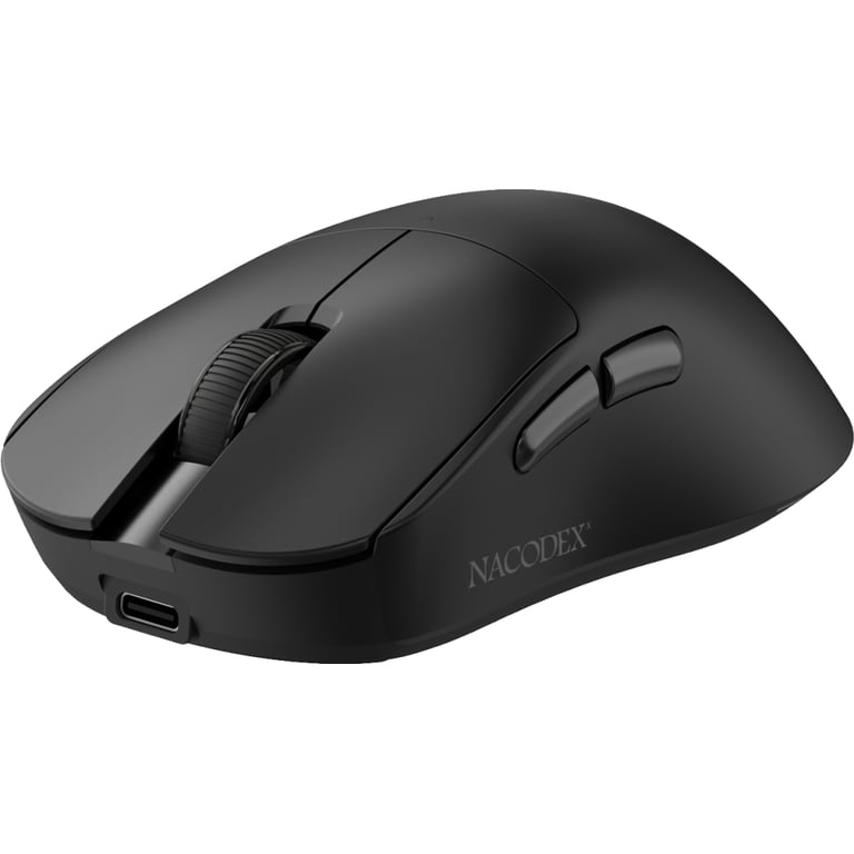 Мишка Ajazz x Nacodex NJ08-MC Wireless/Bluetooth/USB Black (NJ08-MC-B) - фото 4