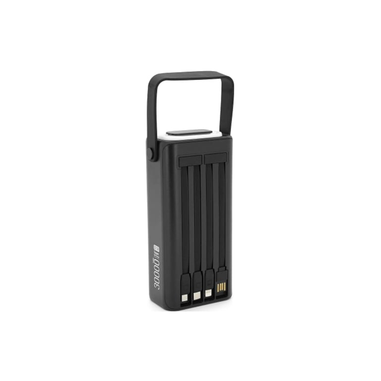 Батарея універсальна ACL 30000mAh, 22.5W, USB/Micro/Type-C/Lighting, Flashlight (PW-112) - фото 3