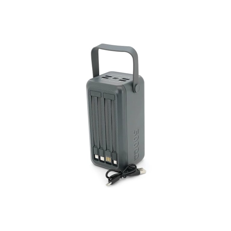 Батарея універсальна ACL 50000mAh, 22.5W, USB/Micro/Type-C/Lighting, Flashlight (PW-131) - фото 4