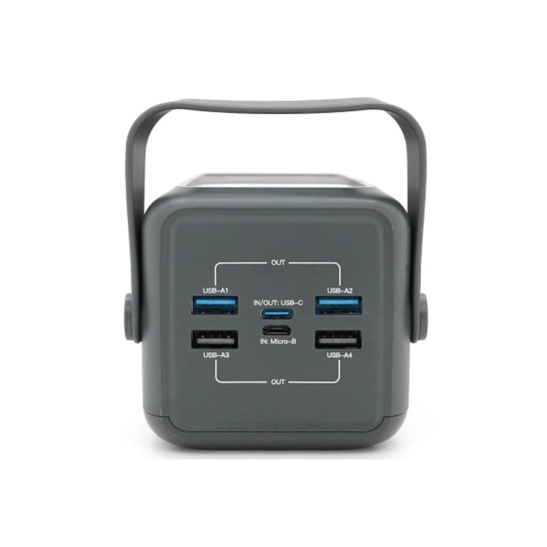 Батарея універсальна ACL 50000mAh, 22.5W, USB/Micro/Type-C/Lighting, Flashlight (PW-131) - фото 5