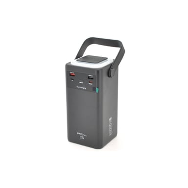 Батарея універсальна ACL 80000mAh, 22.5W, USB/Micro/Type-C/Lighting, Flashlight (PW-152) - фото 1