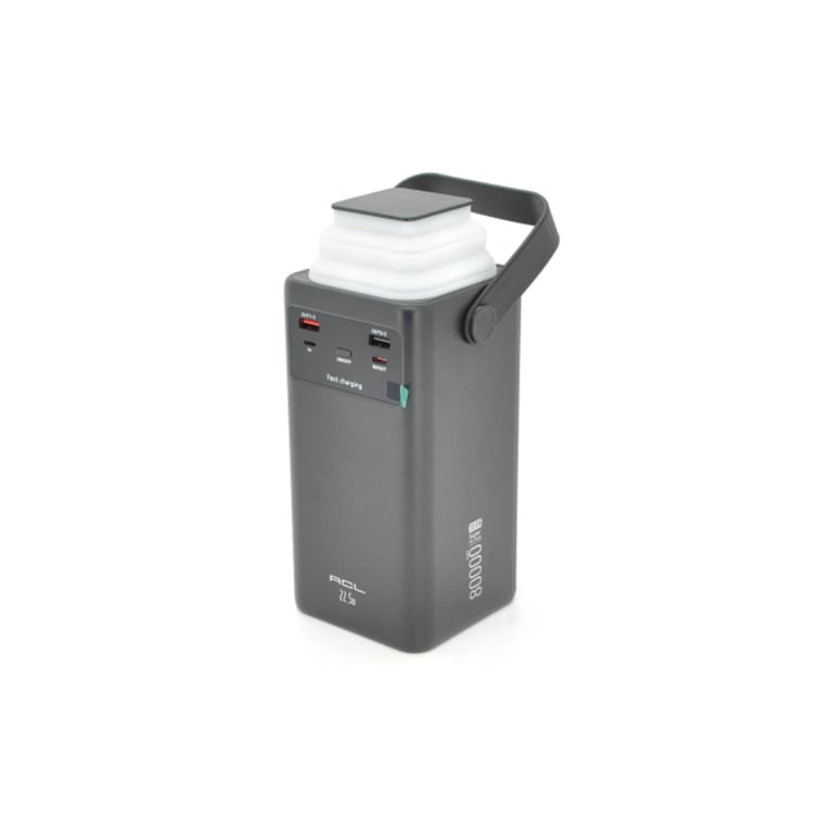 Батарея універсальна ACL 80000mAh, 22.5W, USB/Micro/Type-C/Lighting, Flashlight (PW-152) - фото 2