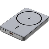 Батарея універсальна Atria 10000mAh, PD/20W, 15W Wireless MagSafe, Black (WPD-W72B) - фото 1
