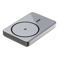 Батарея універсальна Atria 10000mAh, PD/20W, 15W Wireless MagSafe, Black (WPD-W72B) - фото 3