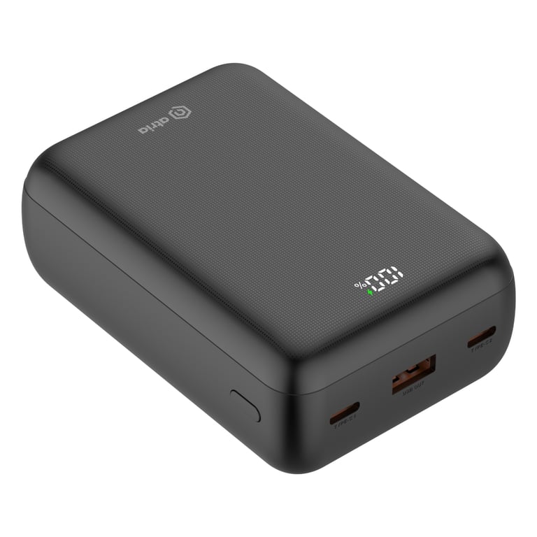 Батарея універсальна Atria 30000mAh, PD/22.5W, QC/3.0 (WPD-P93) - фото 2