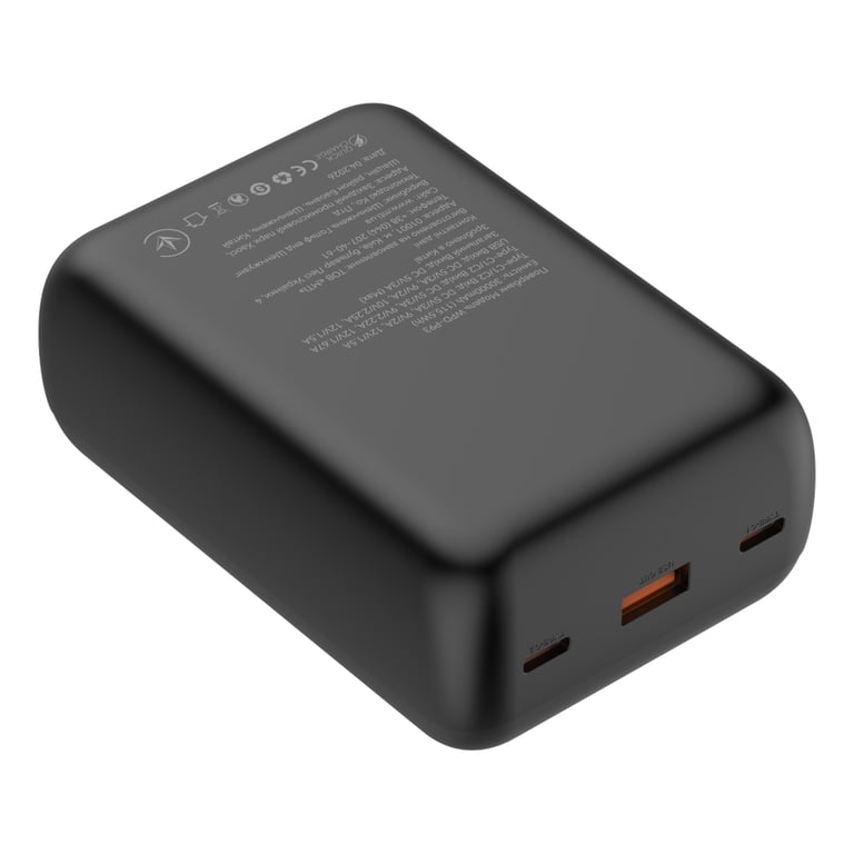 Батарея універсальна Atria 30000mAh, PD/22.5W, QC/3.0 (WPD-P93) - фото 4