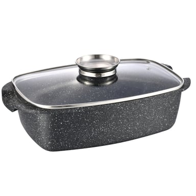Жаровня Gusto покриття Marble 5,5 л (GT-2504-32) - фото 1