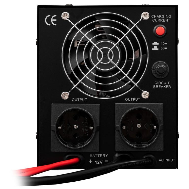 Пристрій безперебійного живлення LogicPower LPL-PSW-1000VA+ ( 700W ) 12V (37719) - фото 2