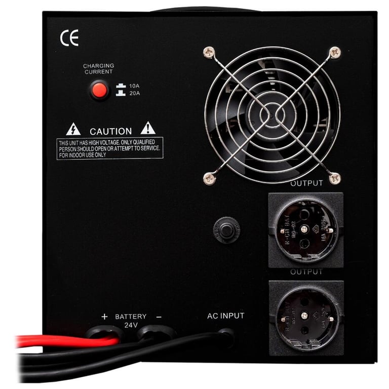 Пристрій безперебійного живлення LogicPower LPL-PSW-2000VA+ ( 1400W ) 24V (37721) - фото 2