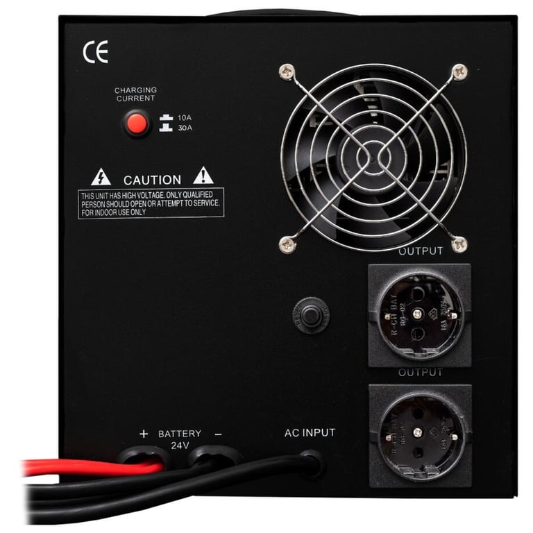 Пристрій безперебійного живлення LogicPower LPL-PSW-2500VA+ ( 1800W ) 24V (37722) - фото 2