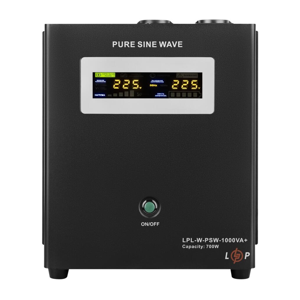 Пристрій безперебійного живлення LogicPower LPL-W-PSW-1500VA+ ( 1050W ) 24V (37705) - фото 1 Пристрій безперебійного живлення LogicPower LPL-W-PSW-1500VA+ ( 1050W ) 24V (37705) - фото 1
