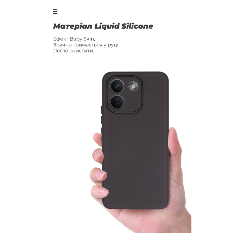 Чохол до мобільного телефона Armorstandart ICON Xiaomi Redmi Note 17 Pro Max 5G Camera cover Black (ARM92727) - фото 7
