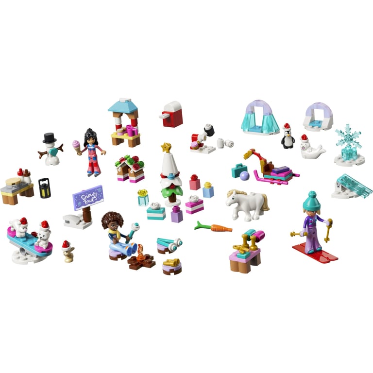 Конструктор LEGO Friends Адвент-календар 2026 Різдвяна іграшка (42698) - фото 2