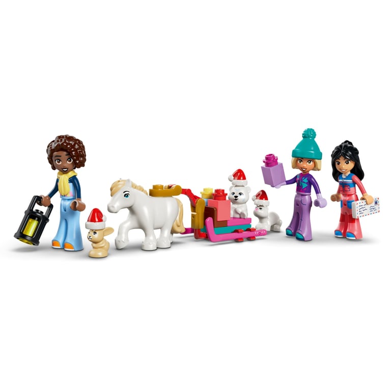 Конструктор LEGO Friends Адвент-календар 2026 Різдвяна іграшка (42698) - фото 4
