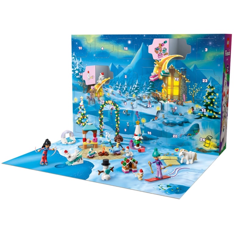 Конструктор LEGO Friends Адвент-календар 2026 Різдвяна іграшка (42698) - фото 7