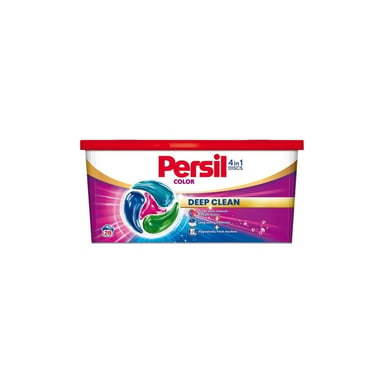 Капсули для прання Persil 4in1 Discs Color Deep Clean 28 шт. (9000101845501) - фото 1