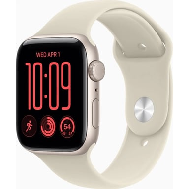 Смарт-годинник Apple Watch SE 3 2026 GPS 40mm Starlight Aluminium Case with Sand Sport Band - M/L (MJKW4RK/A) - фото 1