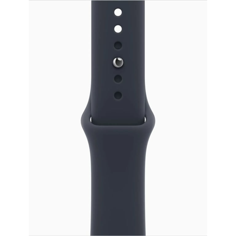 Смарт-годинник Apple Watch Series 12 GPS 42mm Space Grey Aluminium Case with Navy Blue Sport Band - S/M (MJE74RK/A) - фото 3