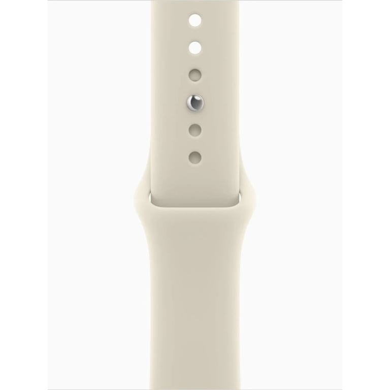 Смарт-годинник Apple Watch Series 12 GPS 42mm Light Gold Aluminium Case with Sand Sport Band - S/M (MJED4RK/A) - фото 3
